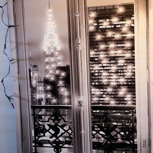 Light-Up New York High-Rise View